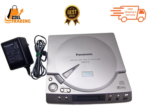 Panasonic dvd p10 tragbarer - panasonic, dvd-p10